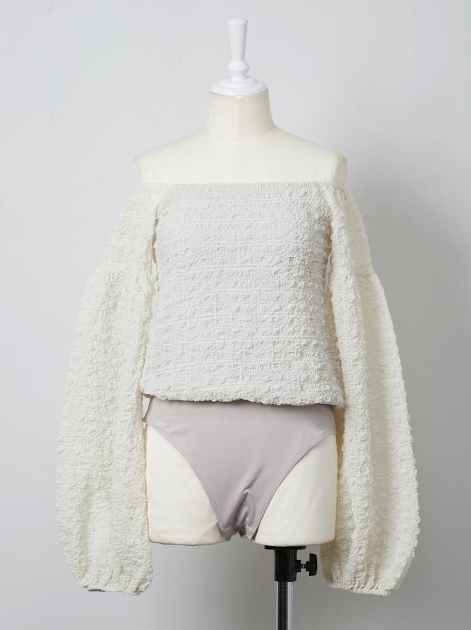 ロザリームーン Off-shoulder Sheer Leotard | academiadevendasmb.com.br