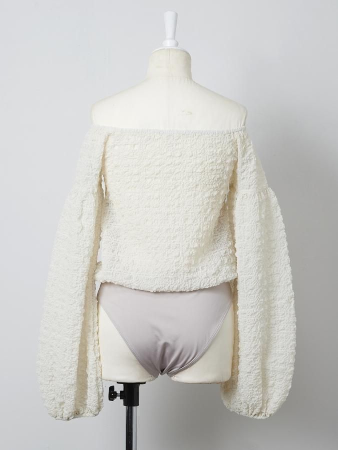 ロザリームーン Off-shoulder Sheer Leotard | academiadevendasmb.com.br