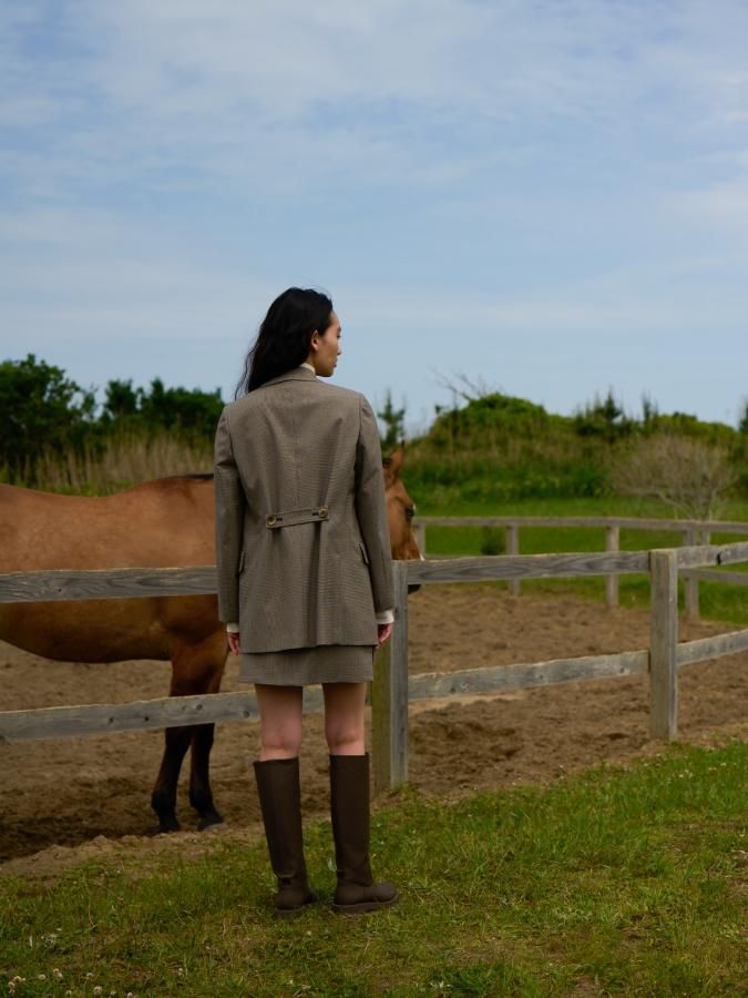 Double Tailored Jacket - ROSARYMOON OFFICIAL WEB STORE Double Tailored Jacket - ROSARYMOON OFFICIAL WEB STORE