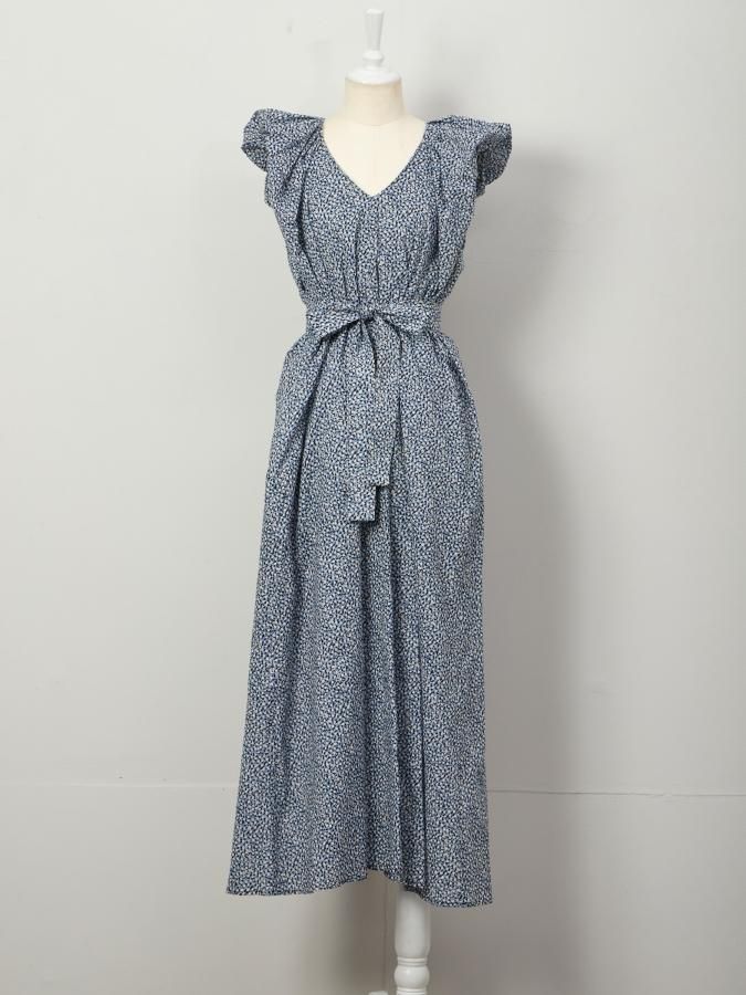 Gather Shoulder Dress - ROSARYMOON OFFICIAL WEB STORE Gather Shoulder Dress - ROSARYMOON OFFICIAL WEB STORE