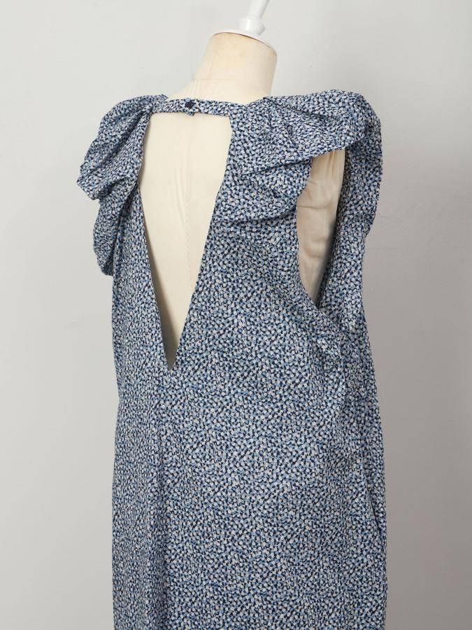 Gather Shoulder Dress - ROSARYMOON OFFICIAL WEB STORE Gather Shoulder Dress - ROSARYMOON OFFICIAL WEB STORE