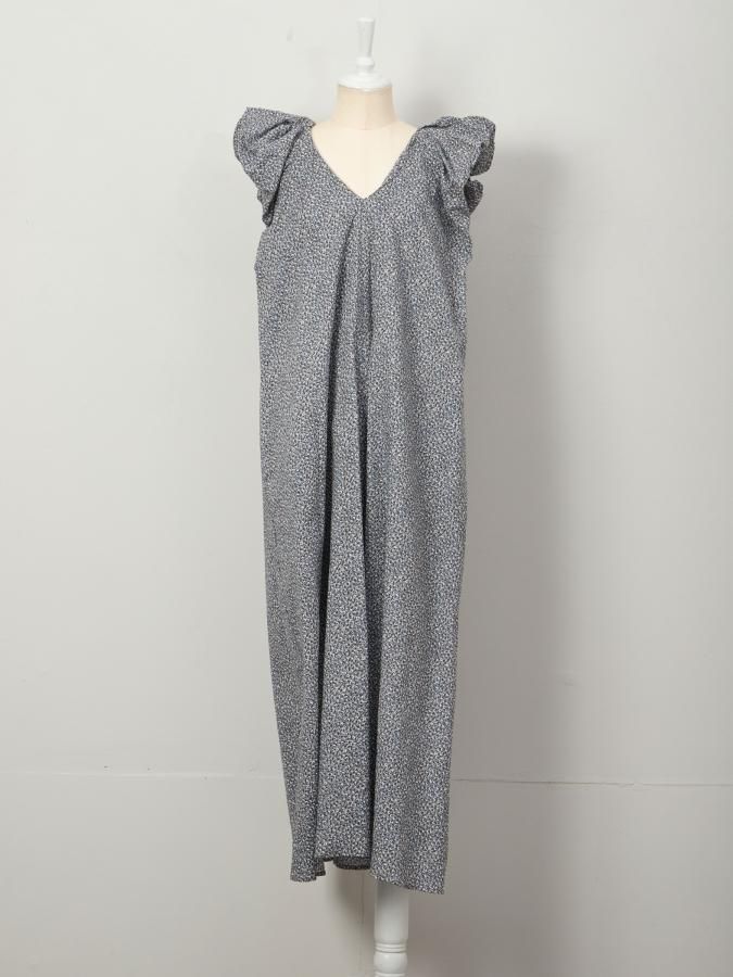 Gather Shoulder Dress