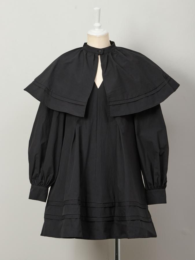 Cape Collar Tunic
