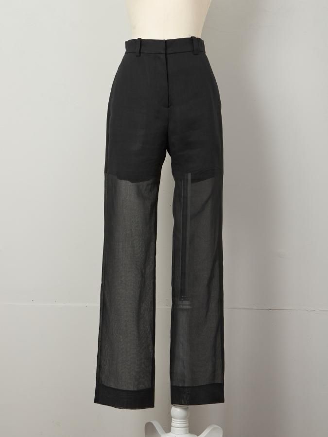 Soft Organdy Sheer Pants