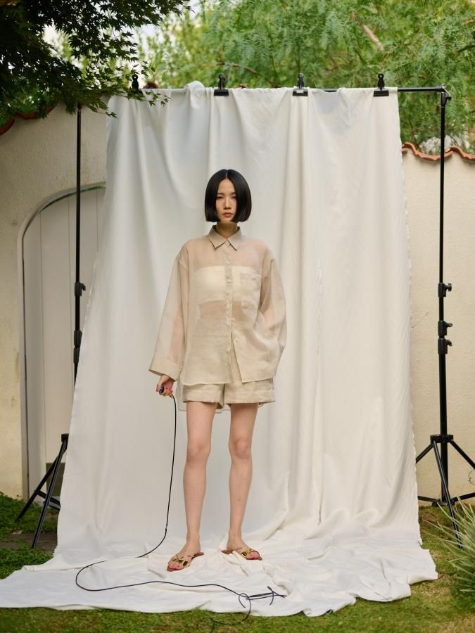 【大特価!!】 Short Organdy Soft Pants STORE WEB OFFICIAL ROSARYMOON - パンツ