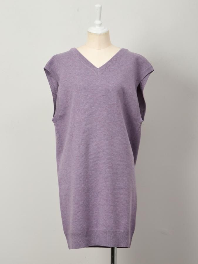 V-neck Mix Tunic