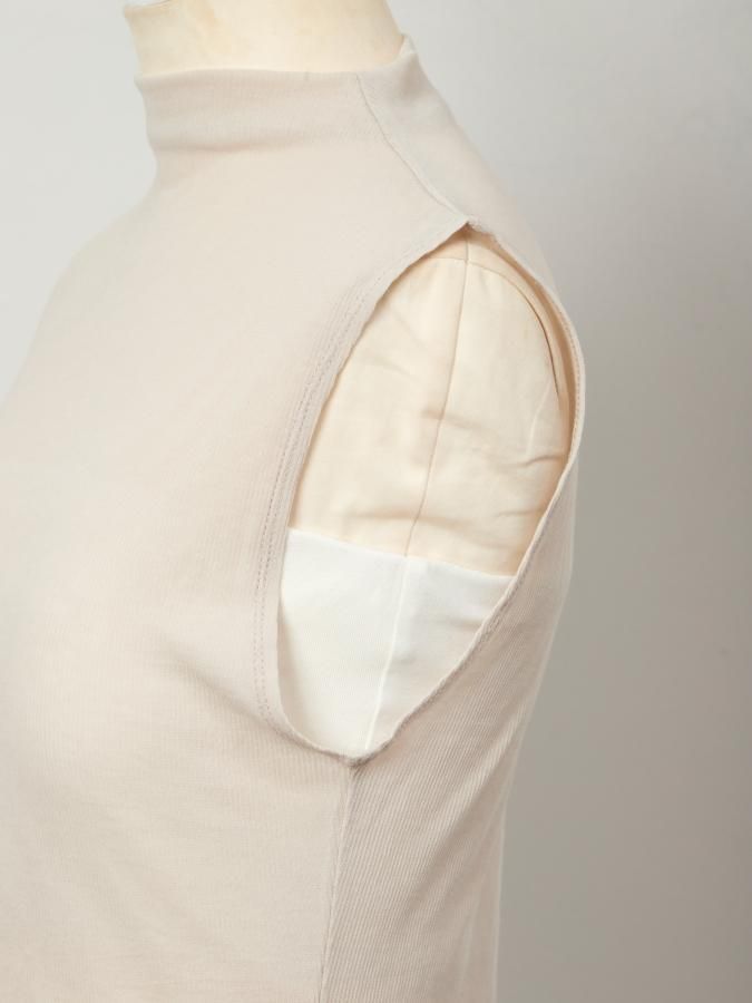 トップス rosarymoon Frill Neck Rib Leotard Frill Neck Rib Leotard - ROSARYMOON OFFICIAL WEB STORE