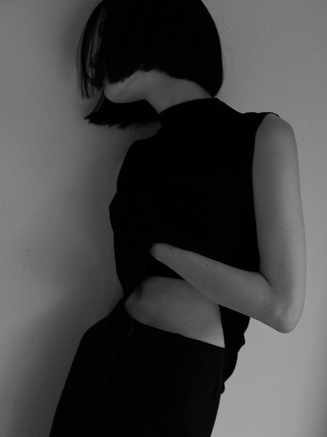 BASIC~ High Neck Rib Leotard - ROSARYMOON OFFICIAL WEB STORE