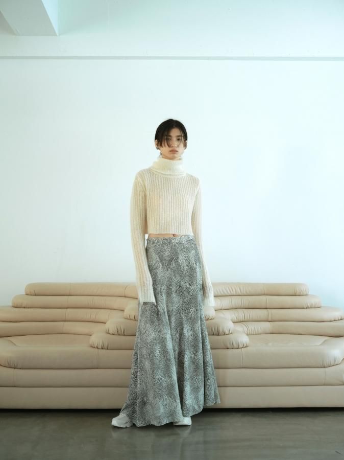 Turtle Neck Mohair Pullover - ROSARYMOON OFFICIAL WEB STORE