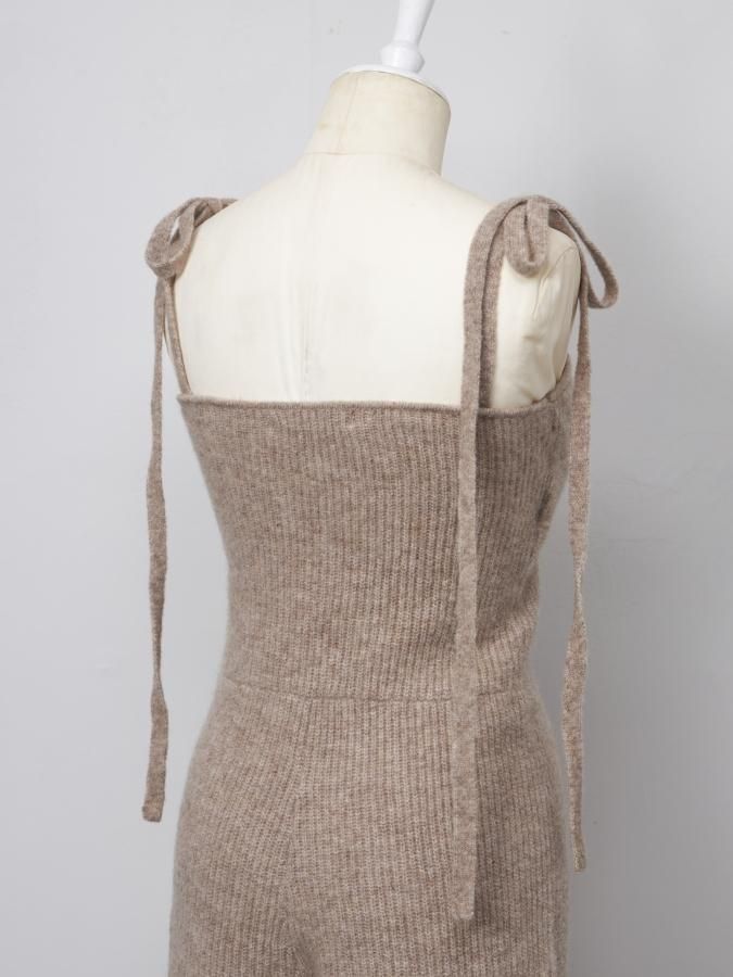 Alpaca Knit Romper - ROSARYMOON OFFICIAL WEB STORE
