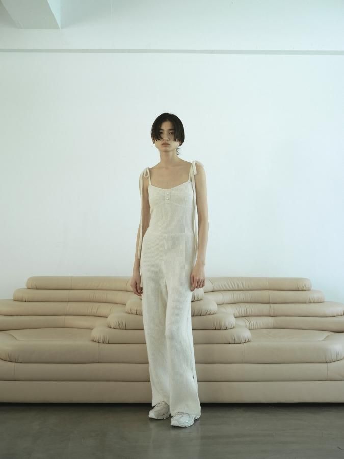 Alpaca Knit Romper - ROSARYMOON OFFICIAL WEB STORE