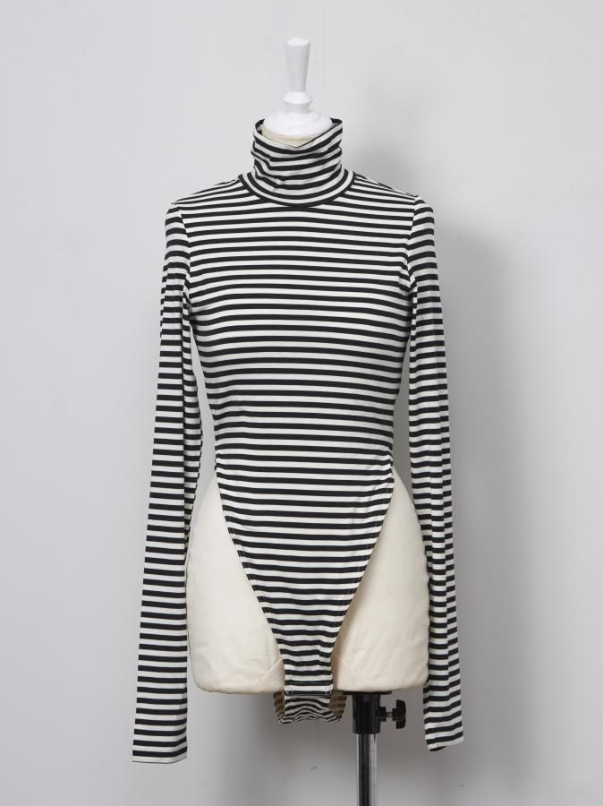 Border Side Open Leotard