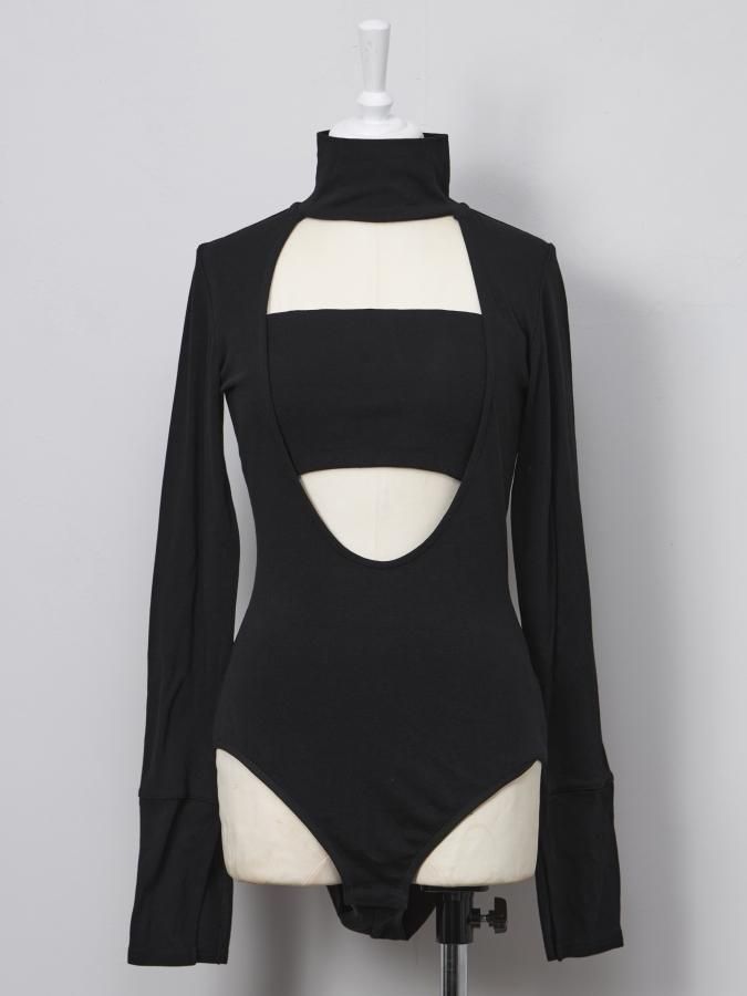 BASIC~ High Neck Leotard - ROSARYMOON OFFICIAL WEB STORE