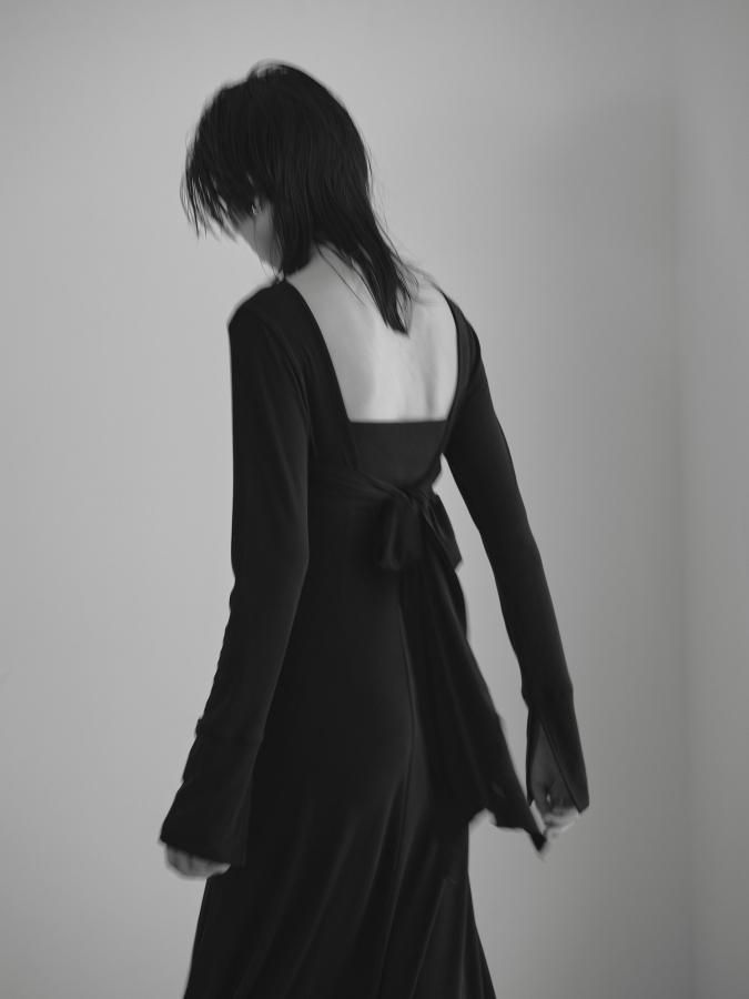 【最終お値下げ】rosarymoon Back Ribbon Dress