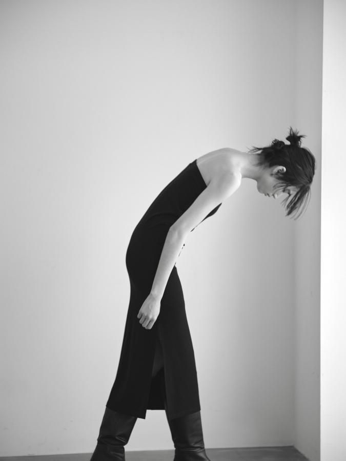 BASIC~ 2way Long Skirt - ROSARYMOON OFFICIAL WEB STORE
