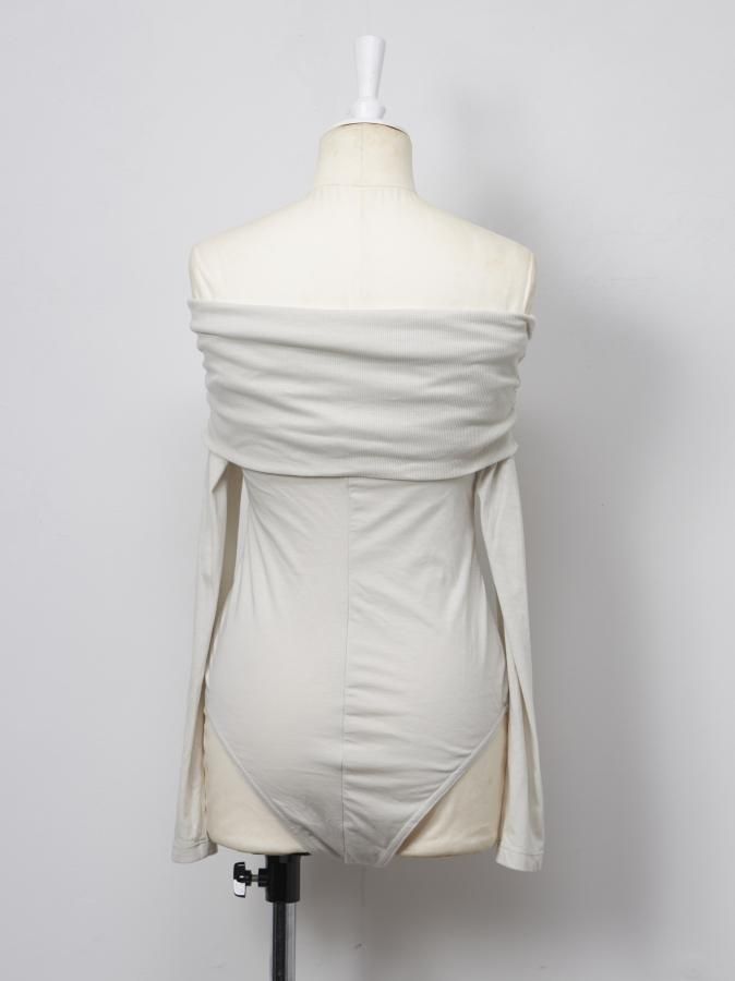 BASIC~ Off Shoulder Leotard - ROSARYMOON OFFICIAL WEB STORE BASIC~ Off Shoulder Leotard - ROSARYMOON OFFICIAL WEB STORE