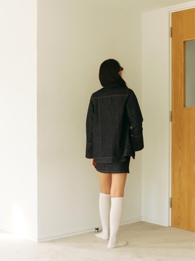 Denim Jacket - ROSARYMOON OFFICIAL WEB STORE Denim Jacket - ROSARYMOON OFFICIAL WEB STORE