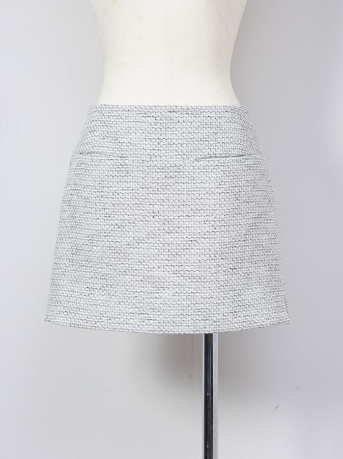 Tweed Mini Skirt