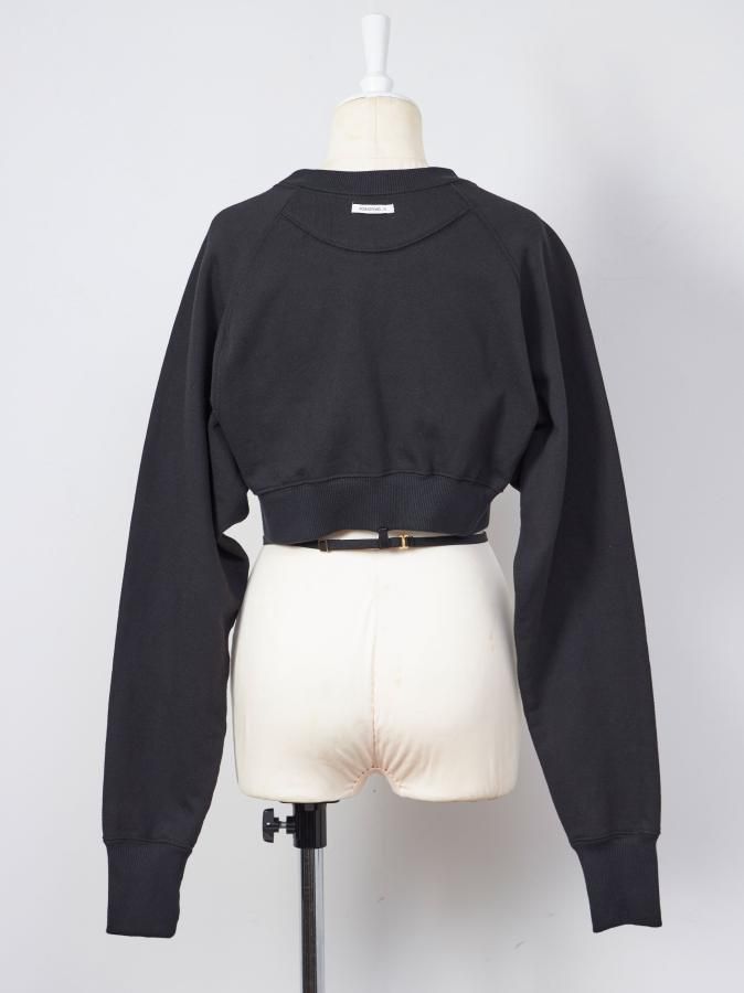 BASIC~ Short Sweat Top - ROSARYMOON OFFICIAL WEB STORE