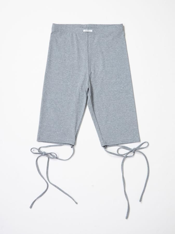 BASIC~ Ribbon Leggings - ROSARYMOON OFFICIAL WEB STORE BASIC~ Ribbon Leggings - ROSARYMOON OFFICIAL WEB STORE