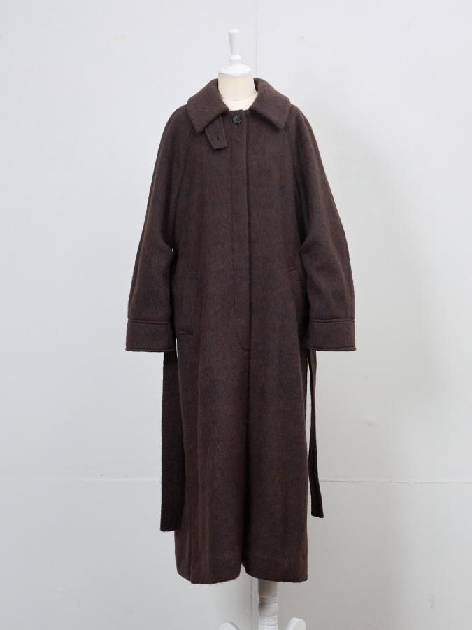 Belted Long Coat - ROSARYMOON OFFICIAL WEB STORE Belted Long Coat - ROSARYMOON OFFICIAL WEB STORE