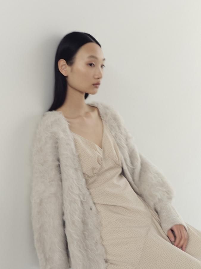 Dot Gathered Dress - ROSARYMOON OFFICIAL WEB STORE Dot Gathered Dress - ROSARYMOON OFFICIAL WEB STORE