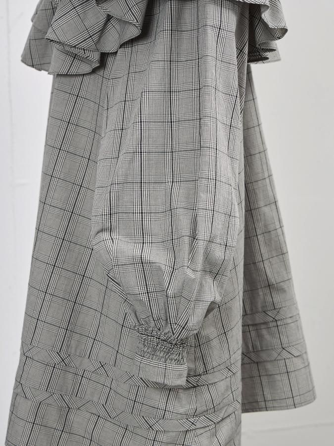 Frill Collar Glen Tunic - ROSARYMOON OFFICIAL WEB STORE Frill Collar Glen Tunic - ROSARYMOON OFFICIAL WEB STORE