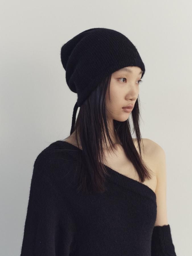 One-shoulder Knit Dress - ROSARYMOON OFFICIAL WEB STORE One-shoulder Knit Dress - ROSARYMOON OFFICIAL WEB STORE