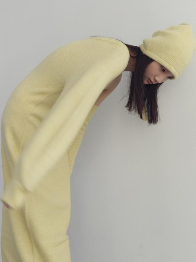 One-shoulder Knit Dress - ROSARYMOON OFFICIAL WEB STORE One-shoulder Knit Dress - ROSARYMOON OFFICIAL WEB STORE