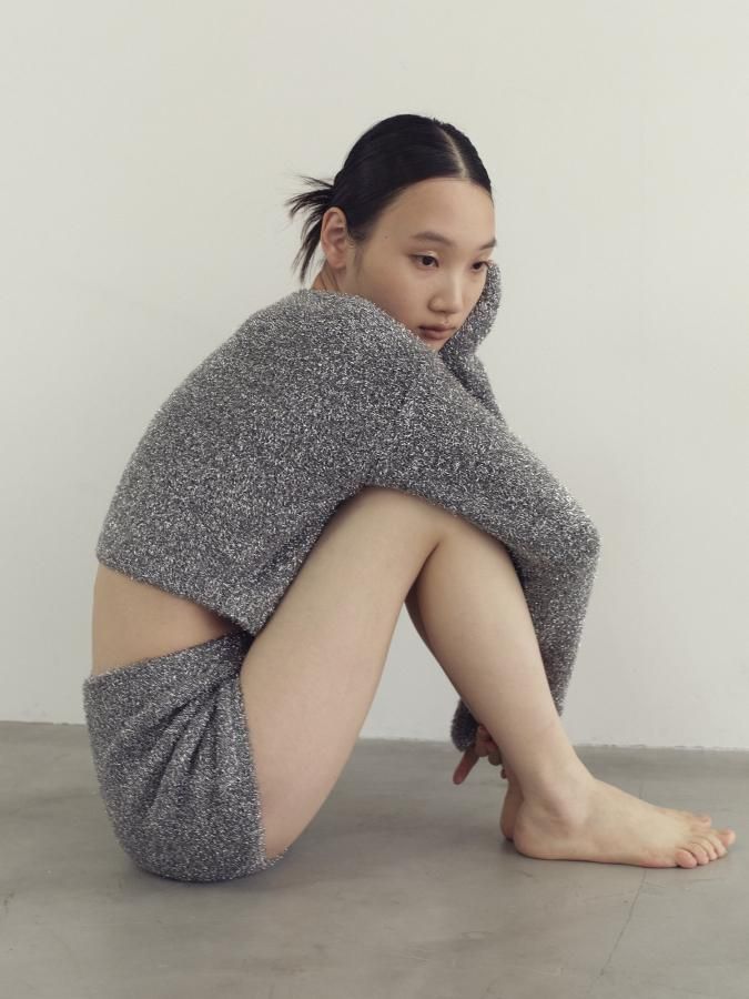 KIRAKIRA Knit Bag - ROSARYMOON OFFICIAL WEB STORE
