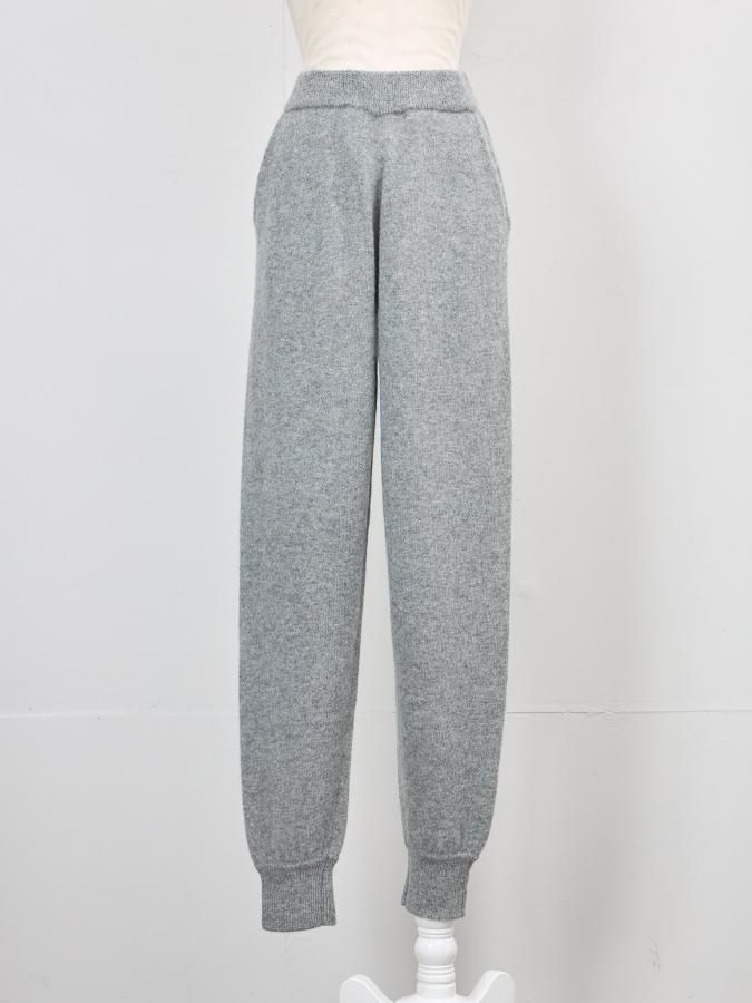 Baby Alpaca Knit Pants - ROSARYMOON OFFICIAL WEB STORE