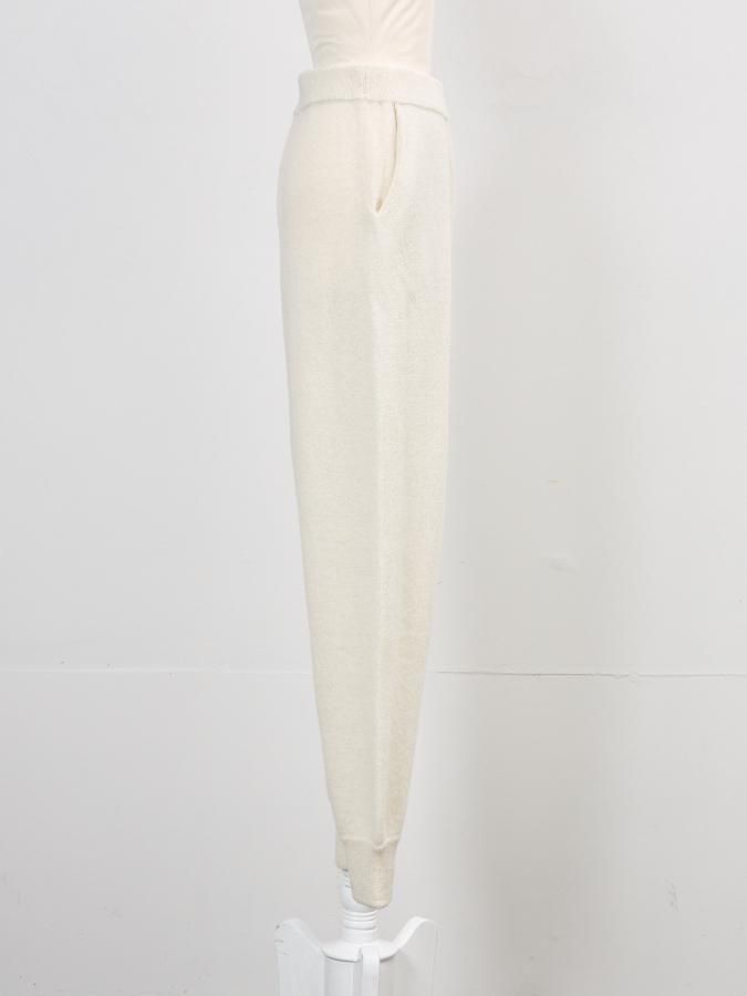 Baby Alpaca Knit Pants - ROSARYMOON OFFICIAL WEB STORE