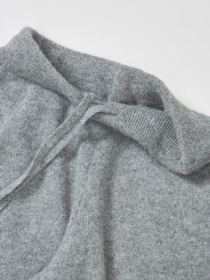 Baby Alpaca Knit Pants - ROSARYMOON OFFICIAL WEB STORE
