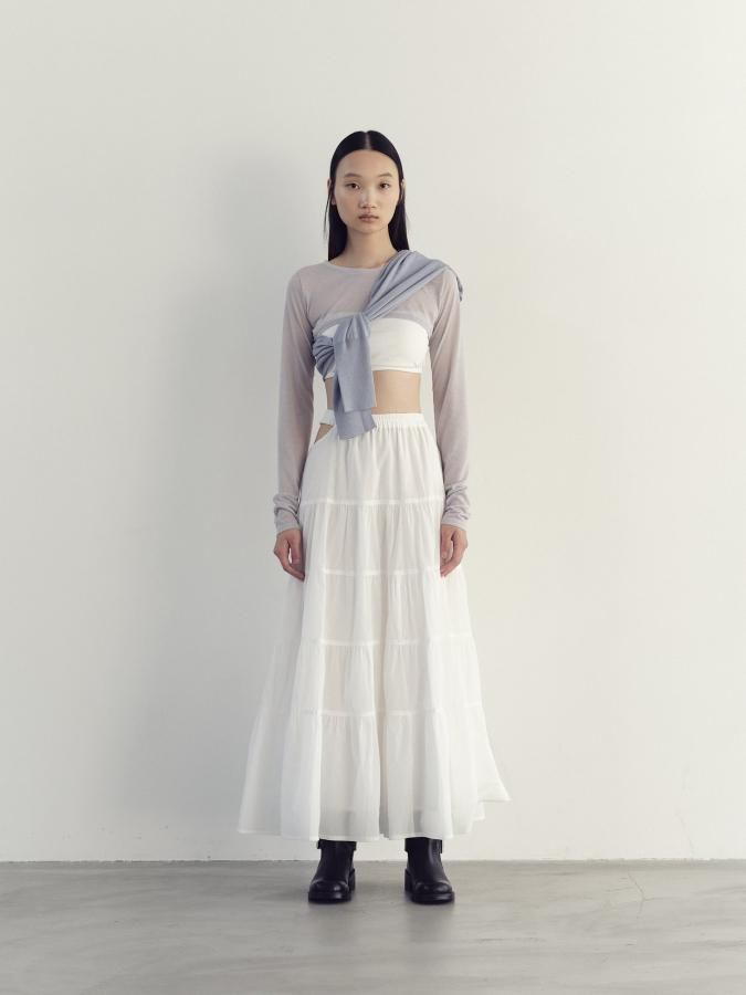 BASIC~ Layered Bare Leotard - ROSARYMOON OFFICIAL WEB STORE