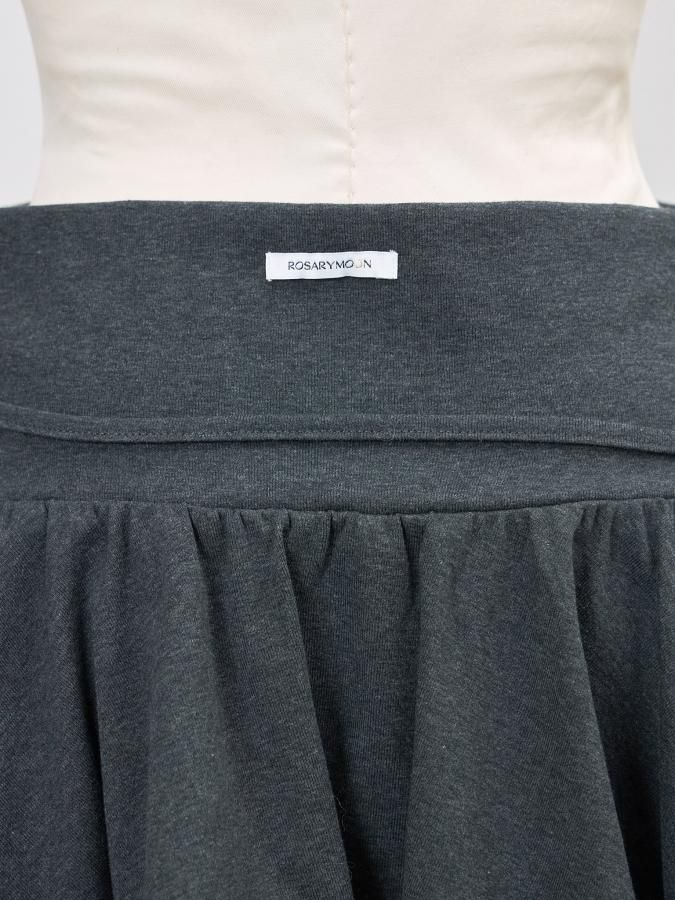 BASIC~ Flare Mini Skirt - ROSARYMOON OFFICIAL WEB STORE
