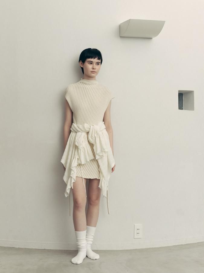 rosarymoonロザリームーン　BustGatheredCami Dress rosarymoonロザリームーンBustGatheredCami Dress Flower Satin