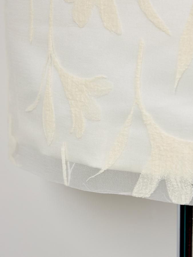 Organdy Mini Skirt - ROSARYMOON OFFICIAL WEB STORE