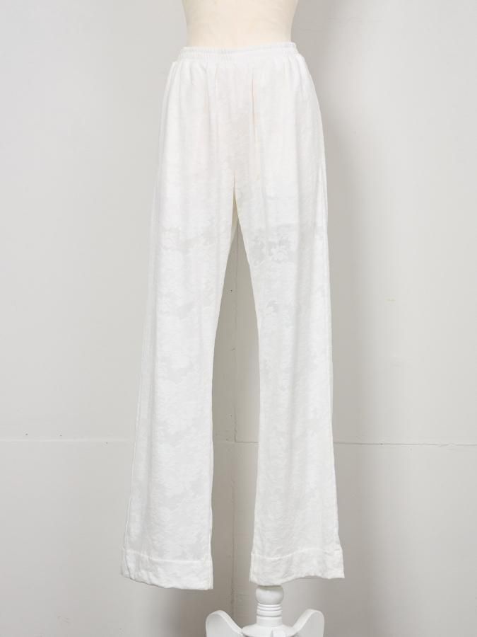 Stretch Lace Pants - ROSARYMOON OFFICIAL WEB STORE
