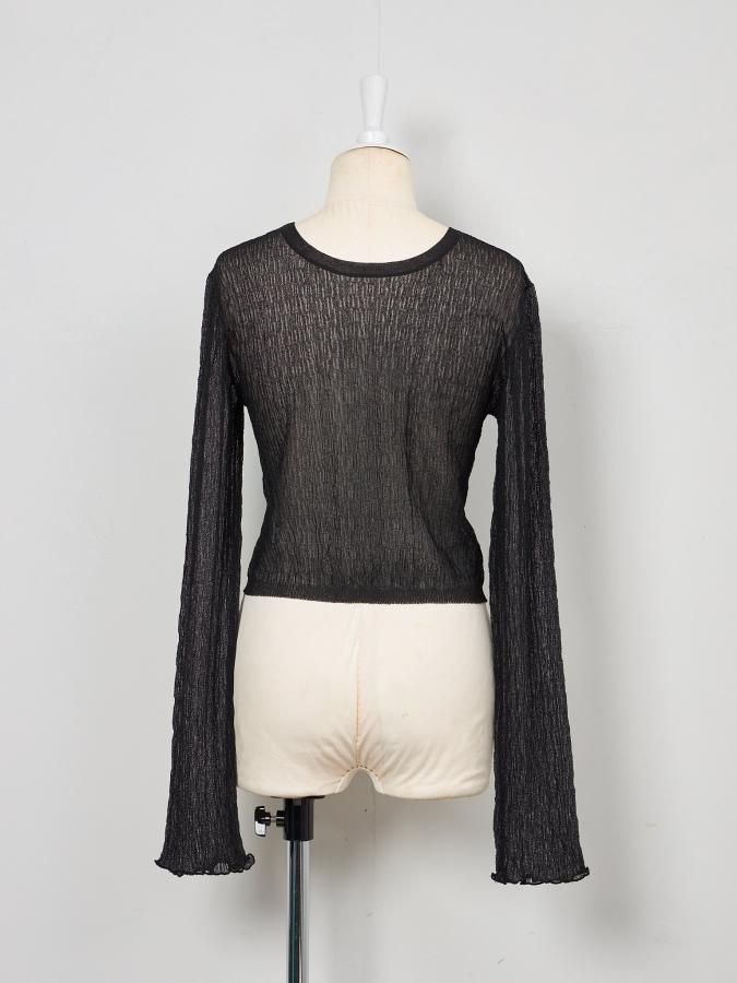 Random Rib 2way Cardigan - ROSARYMOON OFFICIAL WEB STORE