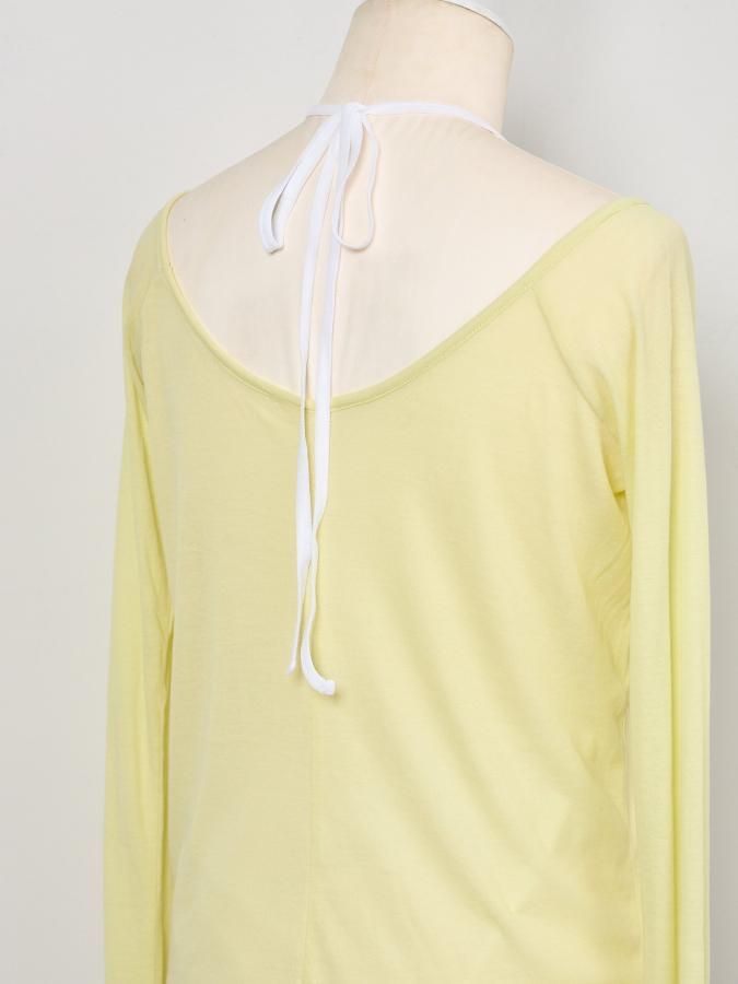 Layered Jersey Top - ROSARYMOON OFFICIAL WEB STORE