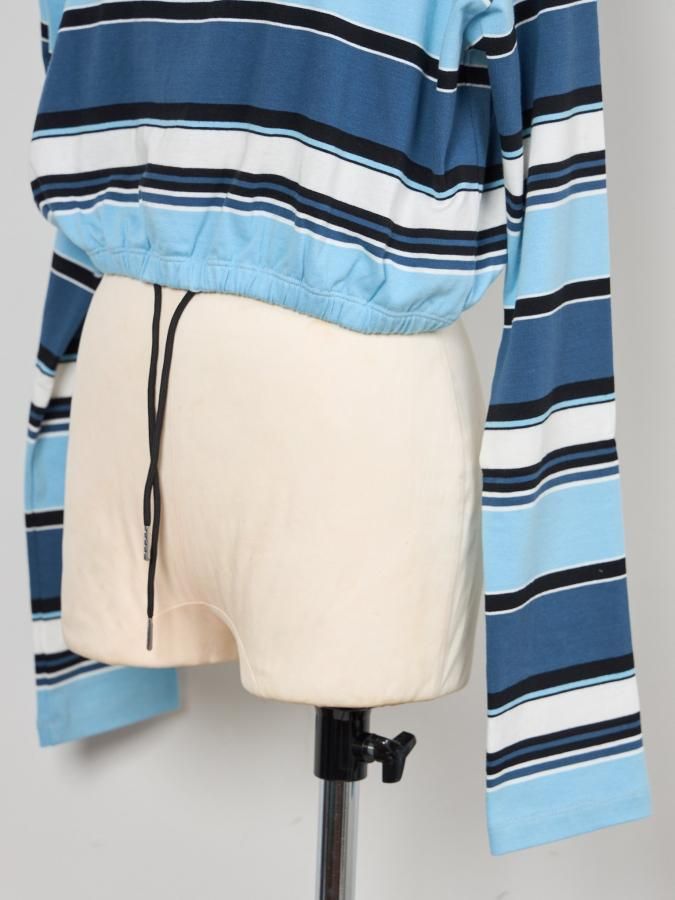 Border Short Top - ROSARYMOON OFFICIAL WEB STORE