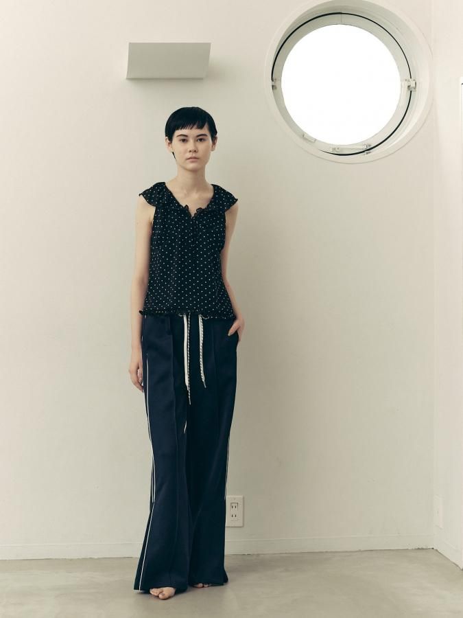 Layered Jersey Pants - ROSARYMOON OFFICIAL WEB STORE Layered Jersey Pants - ROSARYMOON OFFICIAL WEB STORE