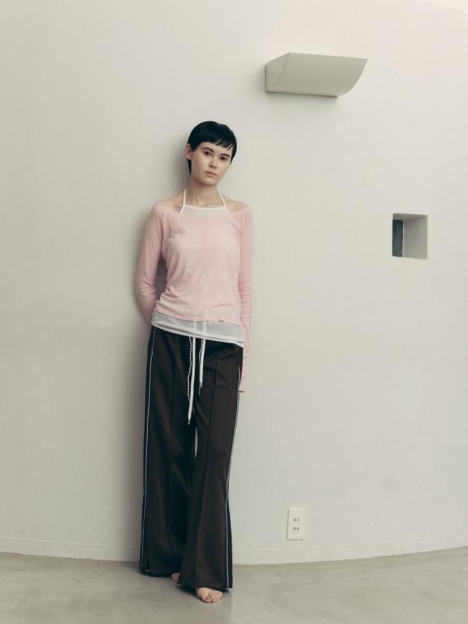 Layered Jersey Pants - ROSARYMOON OFFICIAL WEB STORE Layered Jersey Pants - ROSARYMOON OFFICIAL WEB STORE