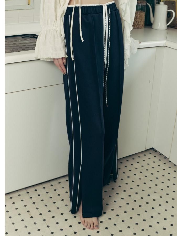 Layered Jersey Pants - ROSARYMOON OFFICIAL WEB STORE Layered Jersey Pants - ROSARYMOON OFFICIAL WEB STORE