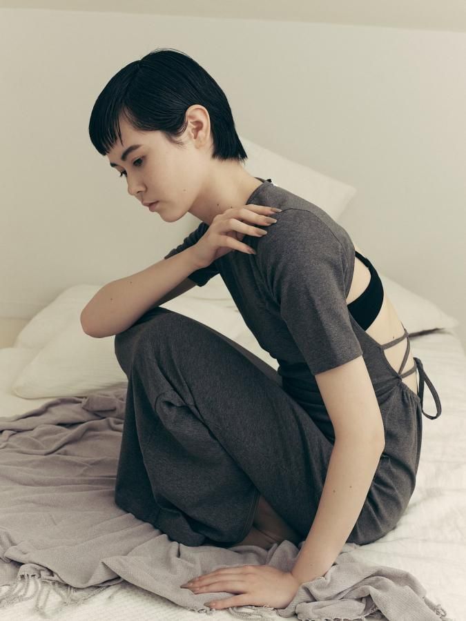 【新品未使用】ロザリームーン　~BASIC~ Back Open Dress BASIC~ Back Open Dress - ROSARYMOON OFFICIAL WEB STORE