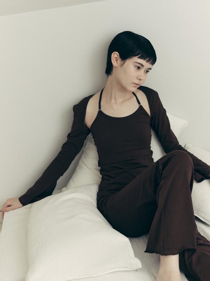 BASIC~ 3way Cami Ensemble Top - ROSARYMOON OFFICIAL WEB STORE