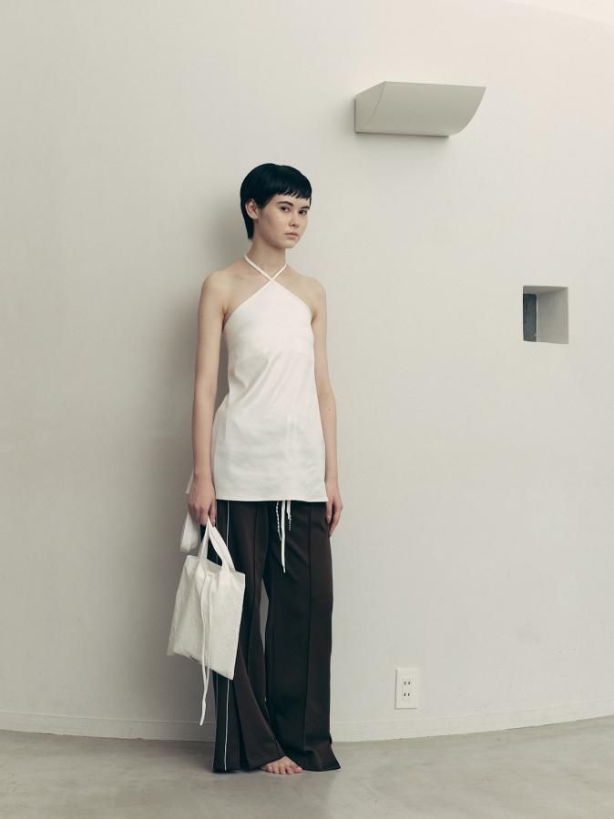 Flower Jacquard Tote Bags - ROSARYMOON OFFICIAL WEB STORE