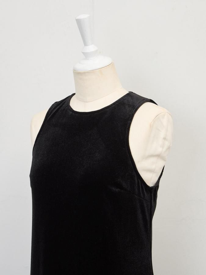 ワンピース Rosarymoon Back Open Velor Dress Back Open Velor Dress - ROSARYMOON OFFICIAL WEB STORE
