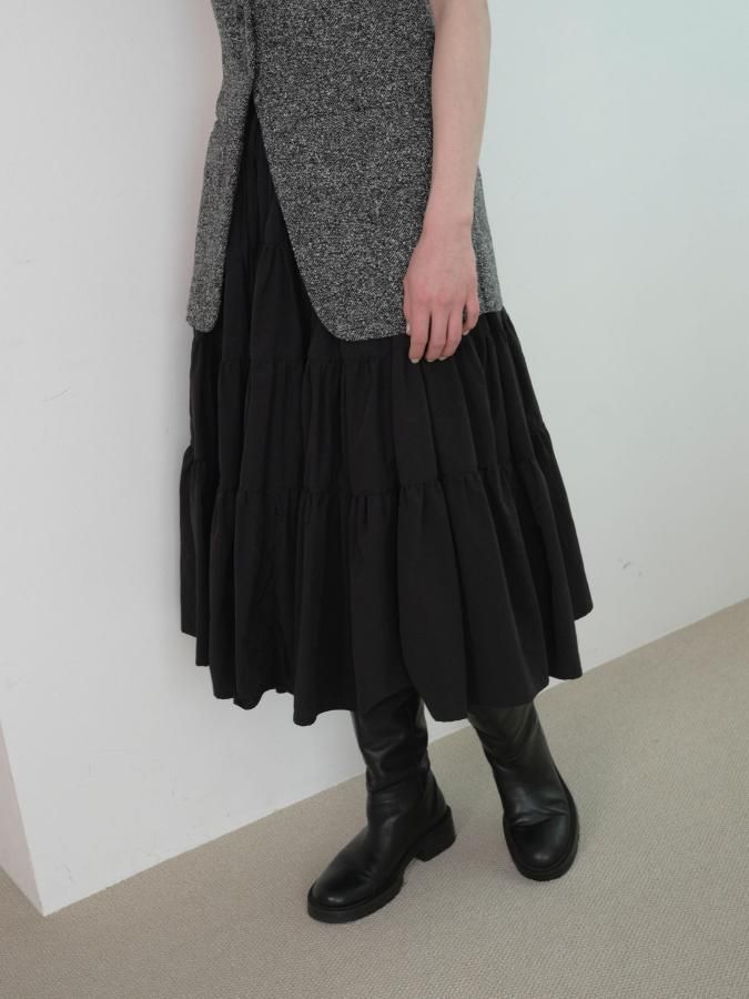 Tiered Gathered Skirt