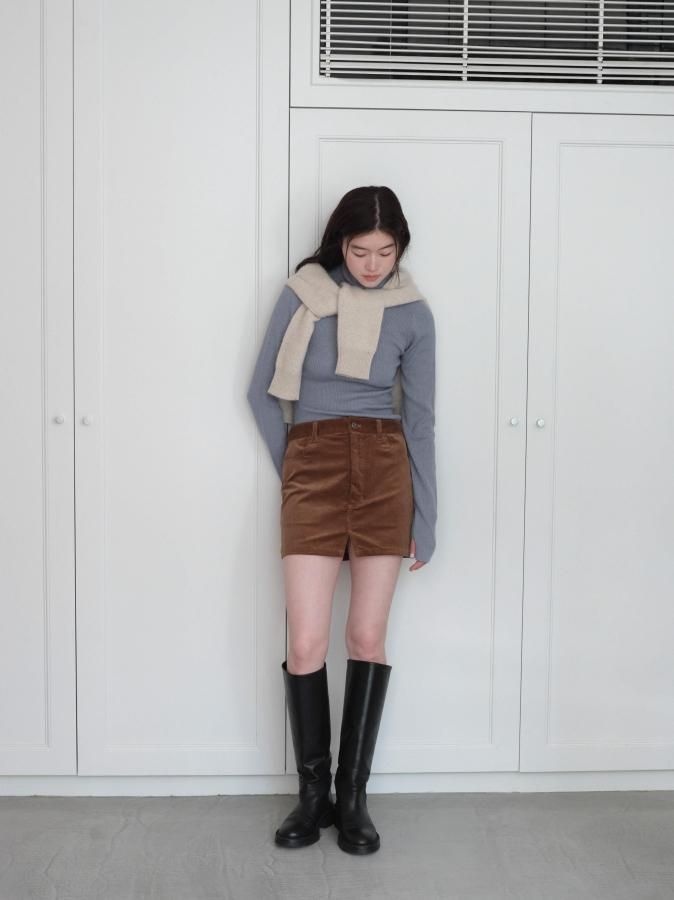 Back Open Rib Leotard - ROSARYMOON OFFICIAL WEB STORE